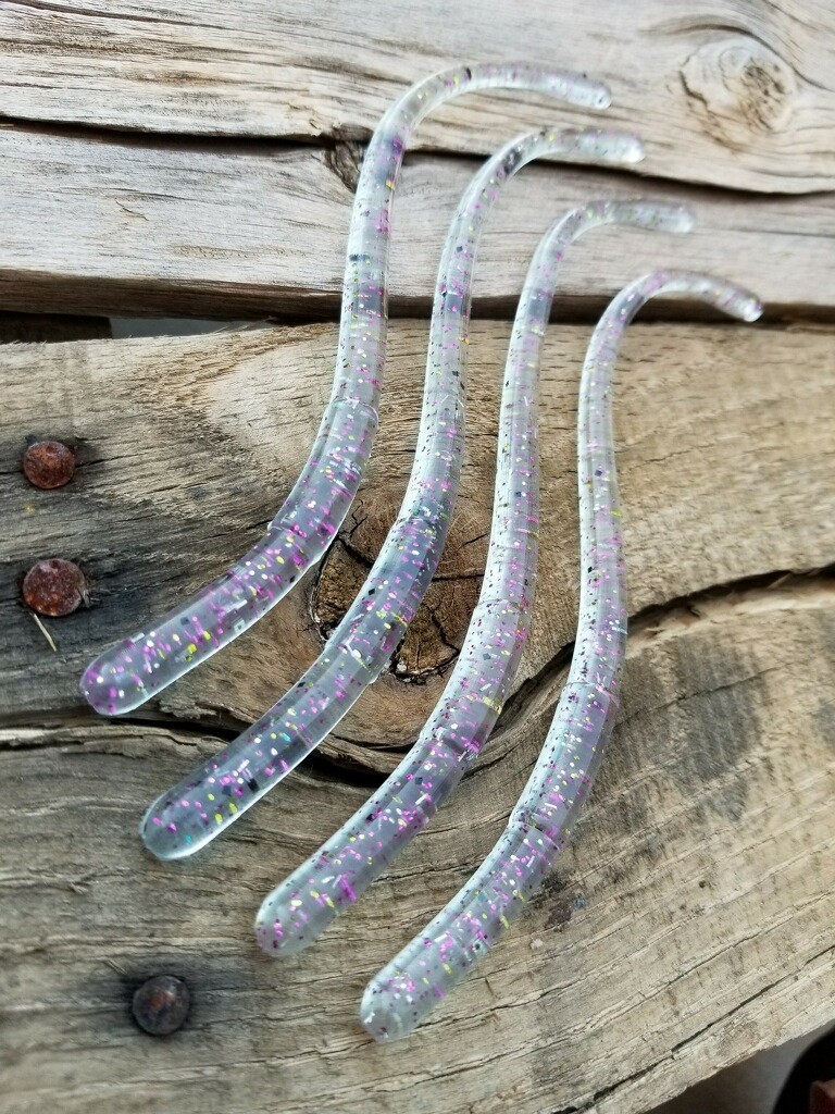 Cotton Candy Straight Tail Worm