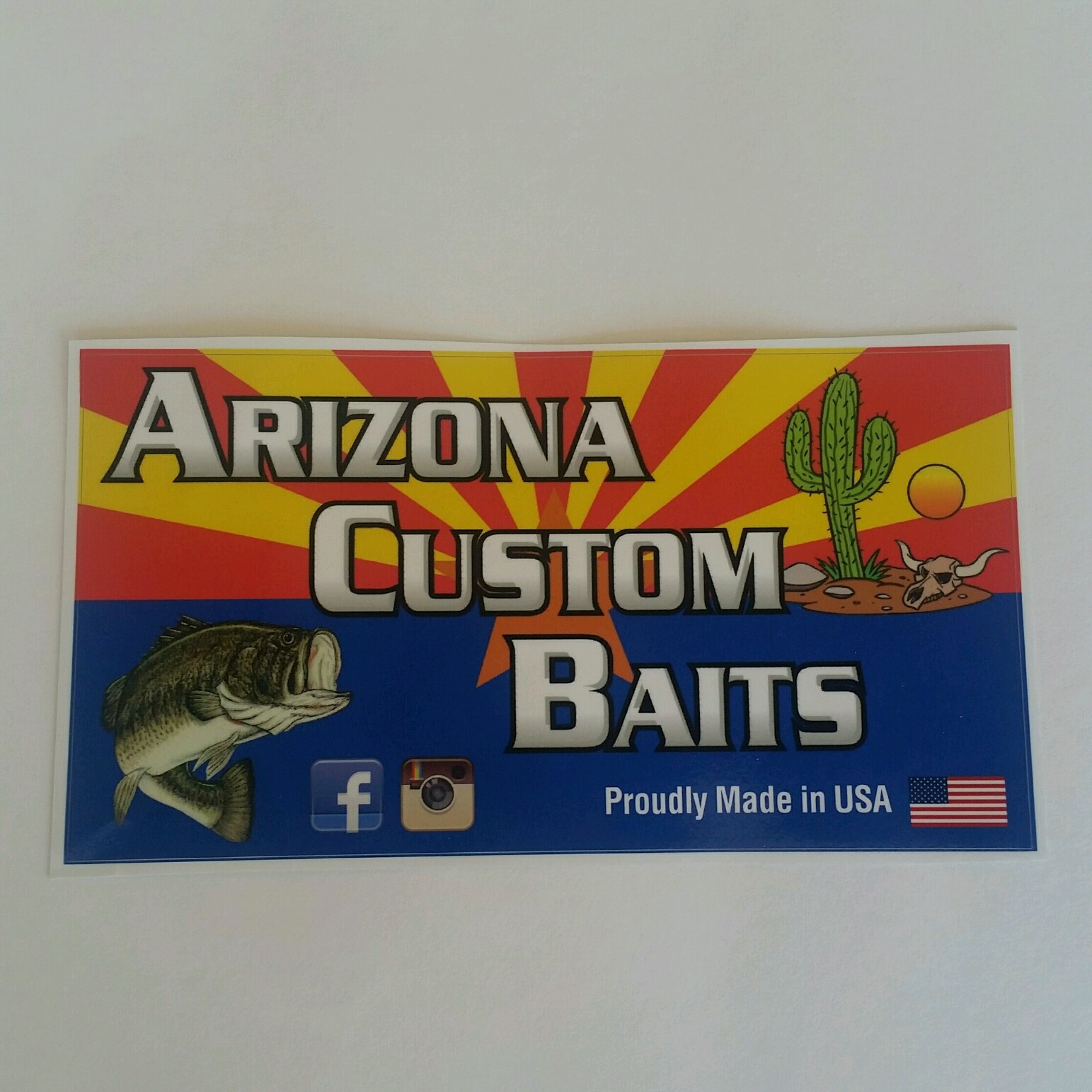 Arizona Custom Baits Decal