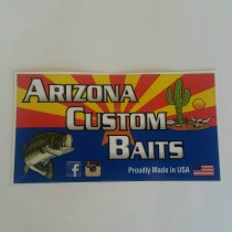 Arizona Custom Baits Decal